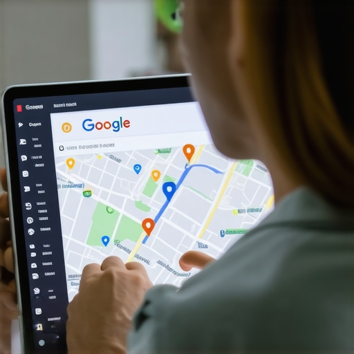 Fort Worth Google Maps Optimization Business owner working on Google Maps profile optimization in Fort Worth