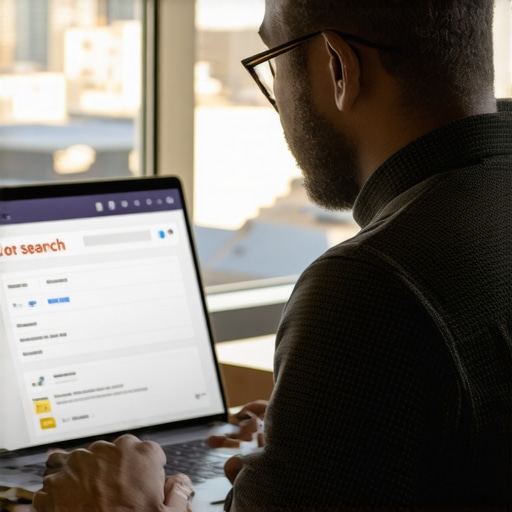 SEO expert analyzing local search rankings with Fort Worth cityscape