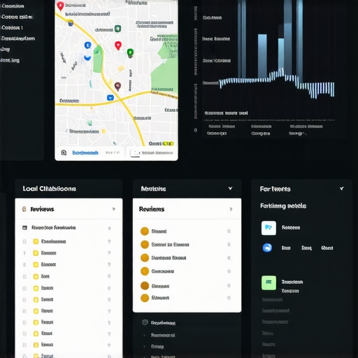 SEO tools dashboard for local citation management in Fort Worth Screenshot of SEO analytics dashboard showing citation health and reviews monitoring for Fort Worth business